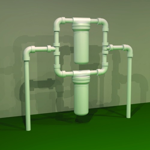 Filtro purificador de água para ponto de entrada - Loren Acqua Poe 9 Filtro purificador de água para ponto de entrada - Loren Acqua Poe 9