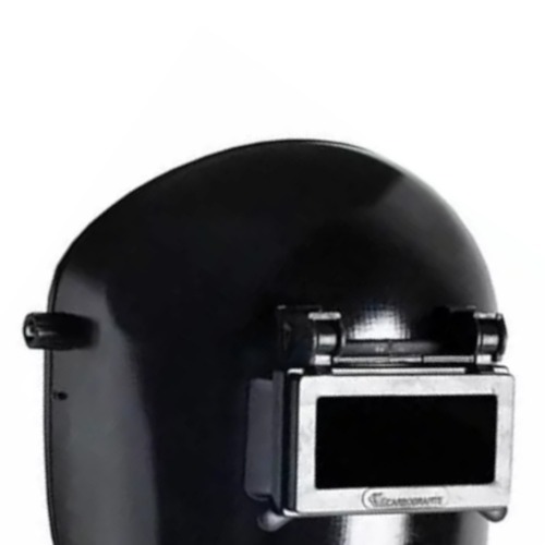 Mscara de celeron com visor articulado e sem catraca