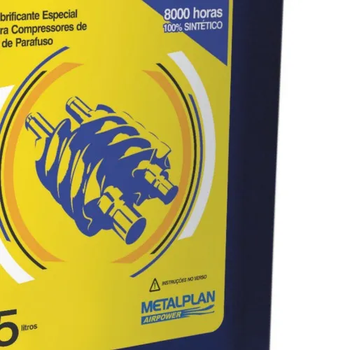 Óleo sintético lubrificante para compressores 5 Litros - ROTOR OIL EXTRA