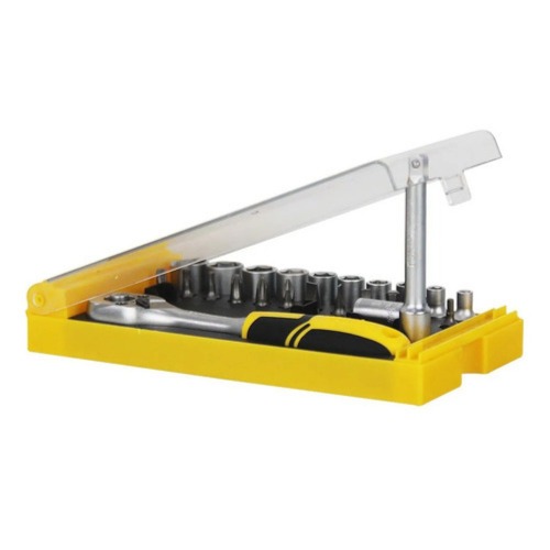 Jogo de bits e soquetes com 25 peças Jogo de bits e soquetes com 25 peças