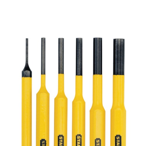 Jogo de saca pinos paralelo com 6 peças  Jogo de saca pinos paralelo com 6 peças