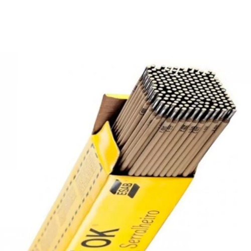 Eletrodo 2,5 mm caixa com 5 kg E6013 - OK Serralheiro Eletrodo 2,5 mm caixa com 5 kg E6013 - OK Serralheiro