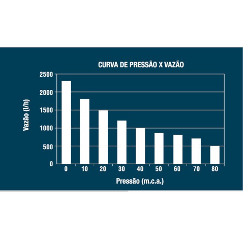 Bomba submersa 430 watts para gua limpa - BSL900  220V