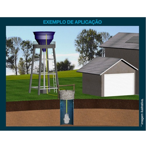 Bomba submersa 430 watts para gua limpa - BSL900  220V