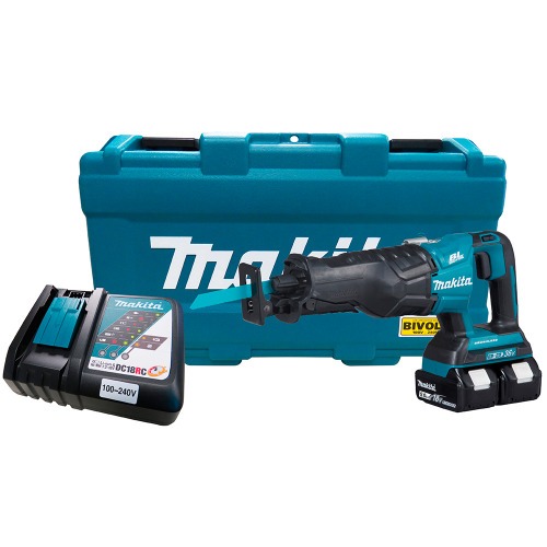 Serra sabre a bateria 36V 5Ah Brushless com maleta - DJR360RT2  110V/220V Serra sabre a bateria 36V 5Ah Brushless com maleta - DJR360RT2  110V/220V