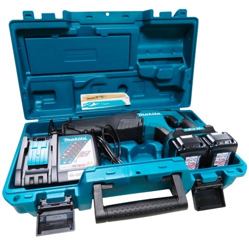 Serra sabre a bateria 36V 5Ah Brushless com maleta - DJR360RT2  110V/220V Serra sabre a bateria 36V 5Ah Brushless com maleta - DJR360RT2  110V/220V