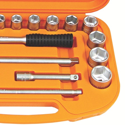 Jogo de soquete de 10 a 32 mm encaixe de 1/2 Jogo de soquete de 10 a 32 mm encaixe de 1/2