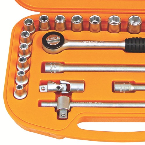 Jogo de soquete de 10 a 32 mm encaixe de 1/2 Jogo de soquete de 10 a 32 mm encaixe de 1/2