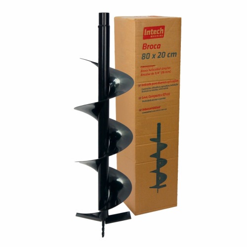 Broca para perfurador de solo 800 x 200 mm - GRO520121