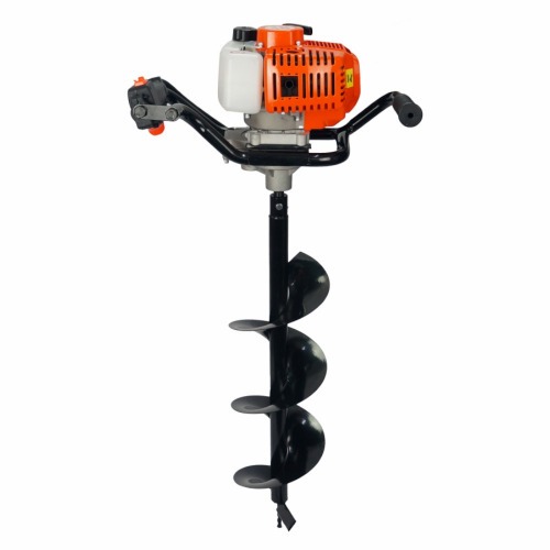 Perfurador de solo a gasolina 52 cc com broca 80 x 20 cm - GROUND5200