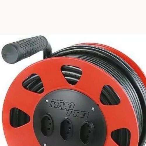 Extensão elétrica 30 metros 3 x 2,50 mm 2P+T 20A com carretel - MAXIPRO Extensão elétrica 30 metros 3 x 2,50 mm 2P+T 20A com carretel - MAXIPRO
