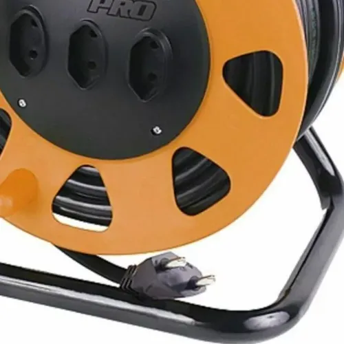 Extensão elétrica 30 metros 2 x 2,50 mm 2P 20A com carretel - MAXIPRO
