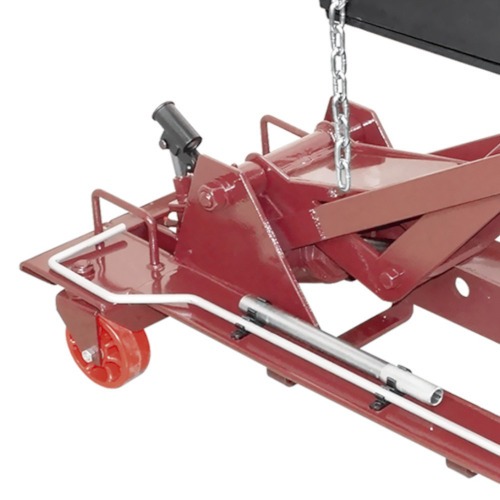 Macaco hidráulico capacidade 800 kg para caixa de transmissão de caminhões - 102600 Macaco hidráulico capacidade 800 kg para caixa de transmissão de caminhões - 102600