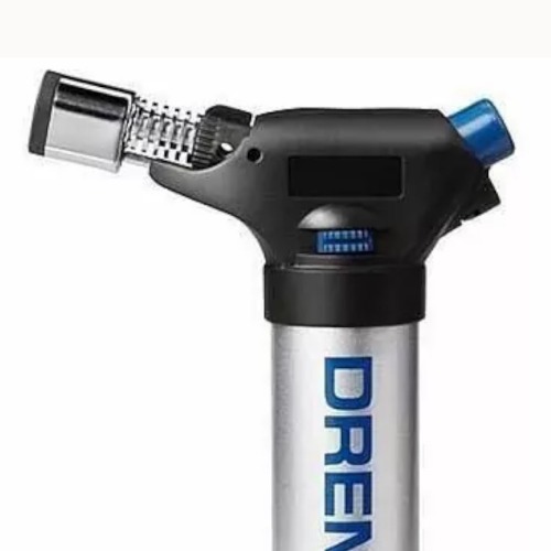 Mini ma�arico a g�s recarreg�vel com 7 acess�rios - VERSAFLAME