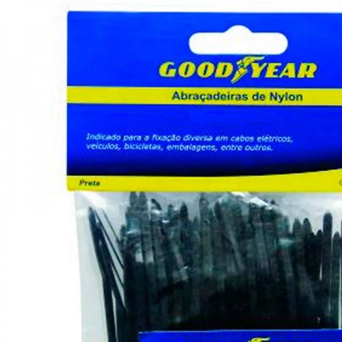 Abraçadeira de nylon 7,6 mm x 20 cm 100 peças - GYCTP021 Abraçadeira de nylon 7,6 mm x 20 cm 100 peças - GYCTP021