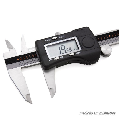 Paqumetro digital capacidade 300 mm leitura de 0,01 mm - 100.172