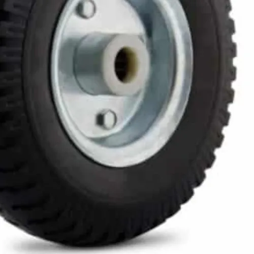 Roda completa com pneu maciço 10.1/2