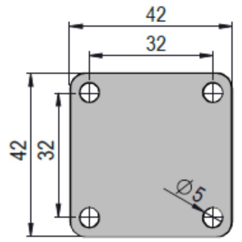 Rodzio giratrio 2 x 3/4
