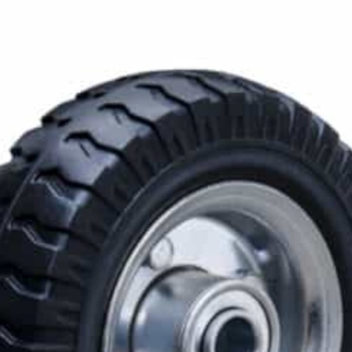 Roda completa com pneu maci�o 6