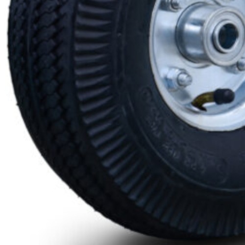 Roda completa com 4 lonas 10.1/2 x 5/8