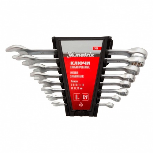 Jogo de chave combinada 6 a 19 mm 8 peças - 154089 Jogo de chave combinada 6 a 19 mm 8 peças - 154089