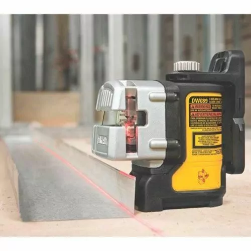Nível a laser de planos com projeção de linhas de 90o. - DW089K