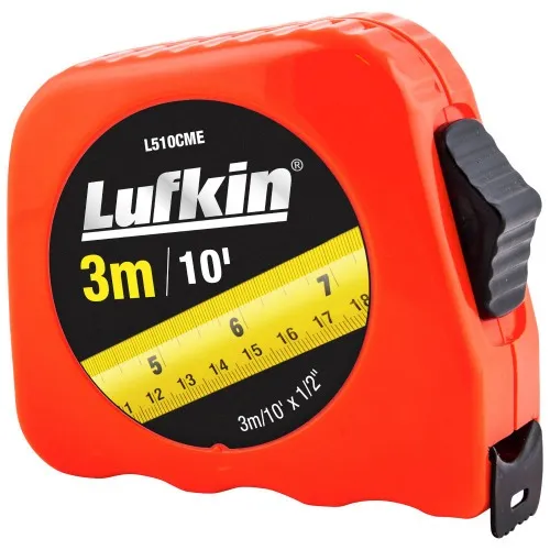 Trena com fita de aço 12,7 mm x 3 m com trava - L510CME