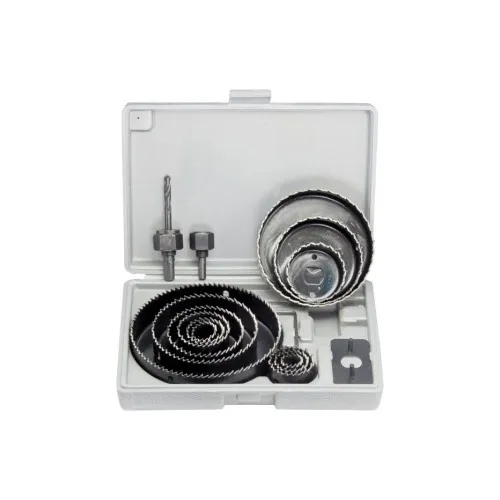 Jogo de serra copo para madeira 19 a 127 mm com 16 peças - 704729