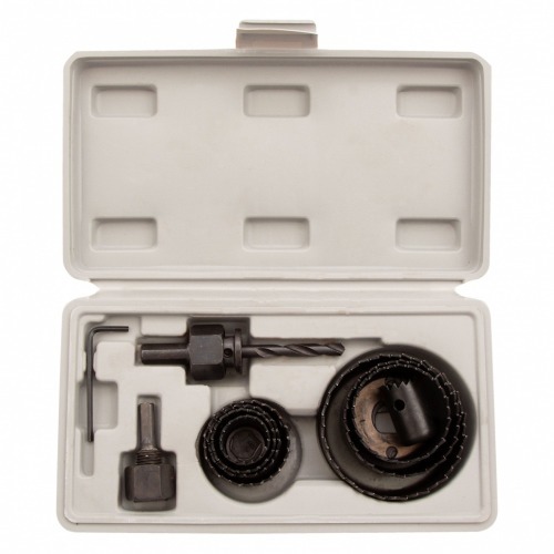 Jogo de serra copo para madeira 19 a 64 mm com 11 peças - 704739 Jogo de serra copo para madeira 19 a 64 mm com 11 peças - 704739