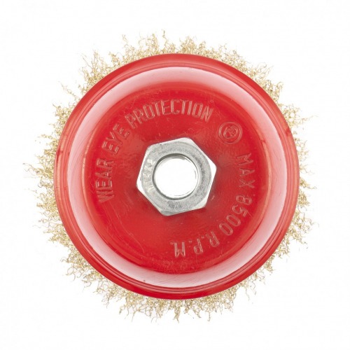 Escova de aço tipo copo ondulada 4 Escova de aço tipo copo ondulada 4