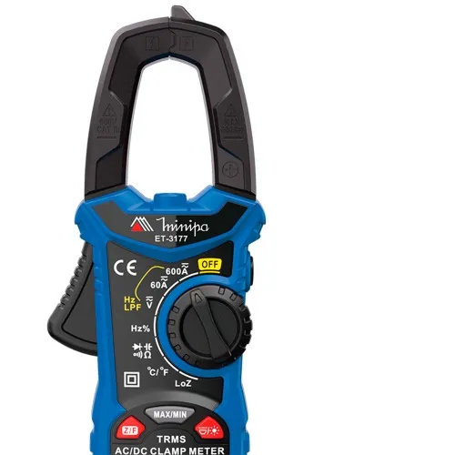 Alicate amperímetro digital True Rms CATIII 600V - ET-3177