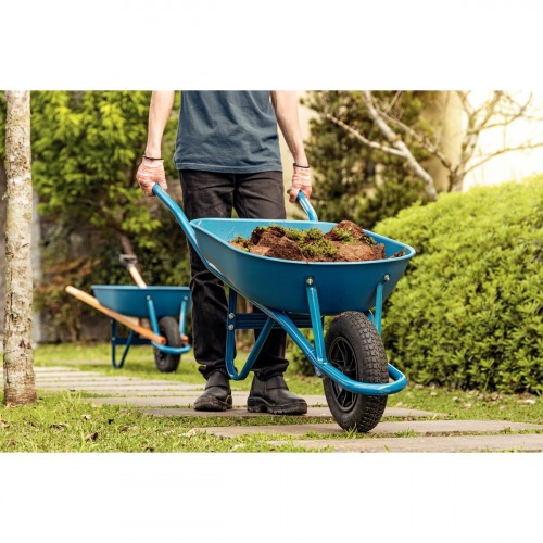 Carrinho de m�o ca�amba pl�stica rasa 50 litros - 77703/432