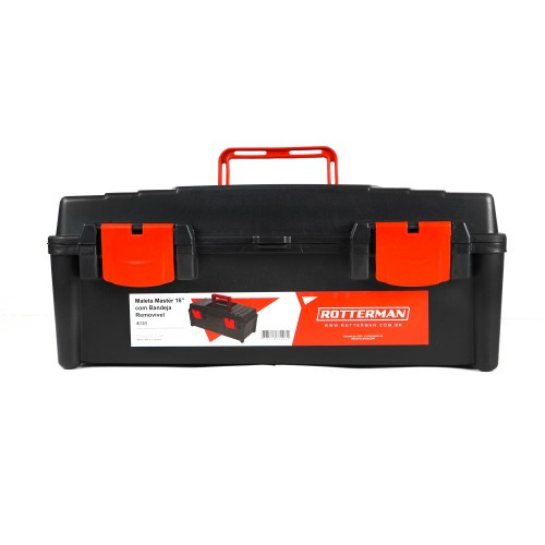 Caixa plástica para ferramentas com bandeja 16 Caixa plástica para ferramentas com bandeja 16