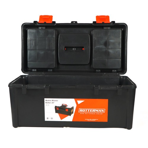 Caixa plstica para ferramentas com bandeja 20