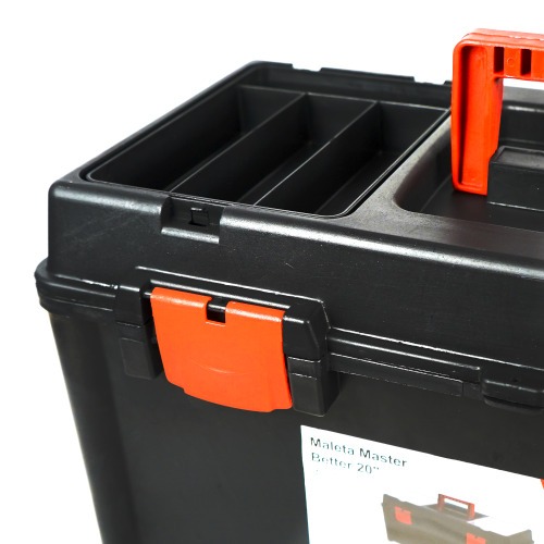 Caixa plstica para ferramentas com bandeja 20