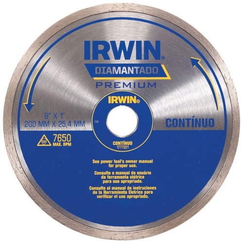 Disco diamantado liso 200 mm para pisos - 45238 Disco diamantado liso 200 mm para pisos - 45238