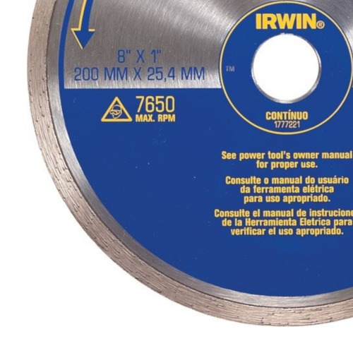 Disco diamantado liso 200 mm para pisos - 45238 Disco diamantado liso 200 mm para pisos - 45238