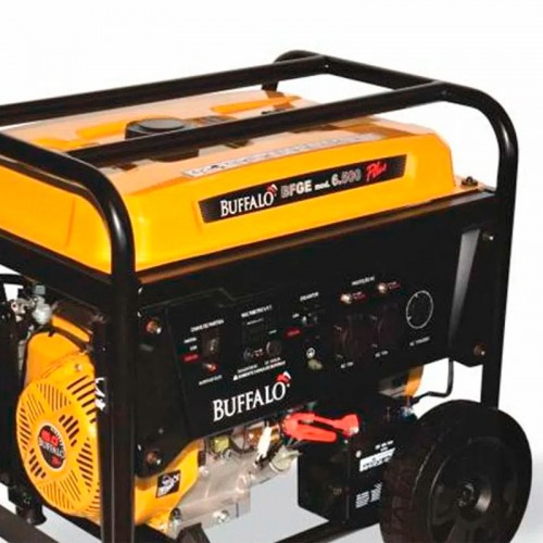 Gerador de energia 6,5 Kva a gasolina partida elétrica monofásico - BFGE 6.500 PLUS Gerador de energia 6,5 Kva a gasolina partida elétrica monofásico - BFGE 6.500 PLUS