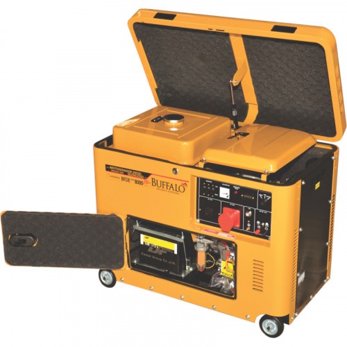 Gerador de energia 6,5 Kva a diesel cabinado monofásico - BFDE 8.000 PRO Gerador de energia 6,5 Kva a diesel cabinado monofásico - BFDE 8.000 PRO
