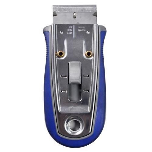 Raspador de segurança com lâmina retrátil e substituível 4 cm - RV040 Raspador de segurança com lâmina retrátil e substituível 4 cm - RV040