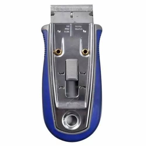 Raspador de segurança com lâmina retrátil e substituível 4 cm - RV040