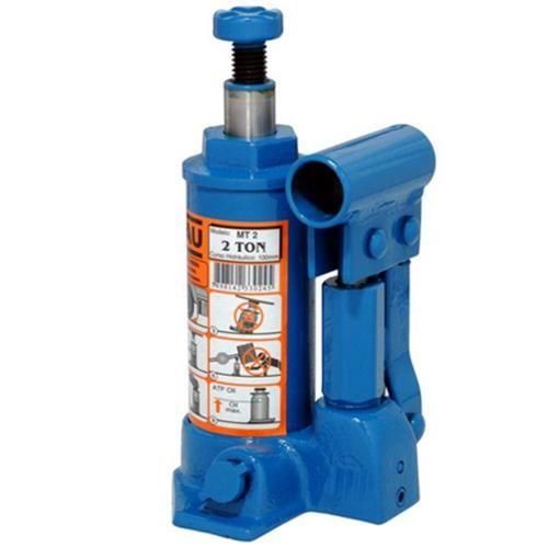 Macaco hidráulico tipo garrafa capacidade de 2 toneladas - MT2 Macaco hidráulico tipo garrafa capacidade de 2 toneladas - MT2