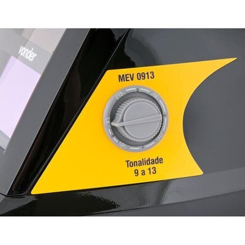 Mscara de solda com escurecimento automtico tonalidade 9 a 13 - MEV0913