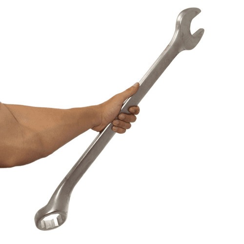 Chave combinada 30 mm ao cromo vandio - 302026B