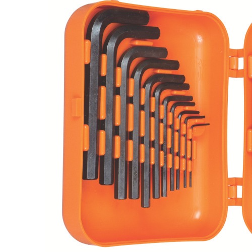 Jogo de chave allen e hexalobular c/22ps ao cromo vandio