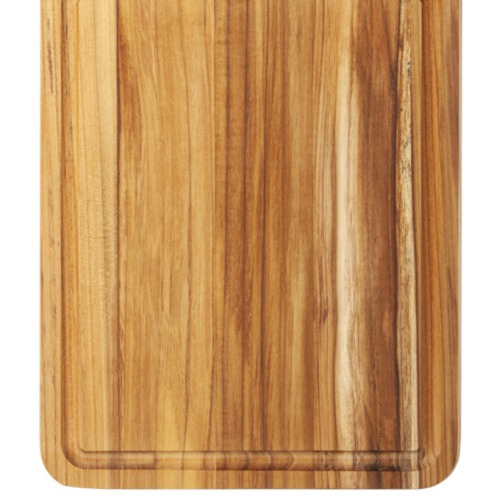 Tábua de madeira para churrasco com 2 potes em inox 48 x 30 cm Tábua de madeira para churrasco com 2 potes em inox 48 x 30 cm