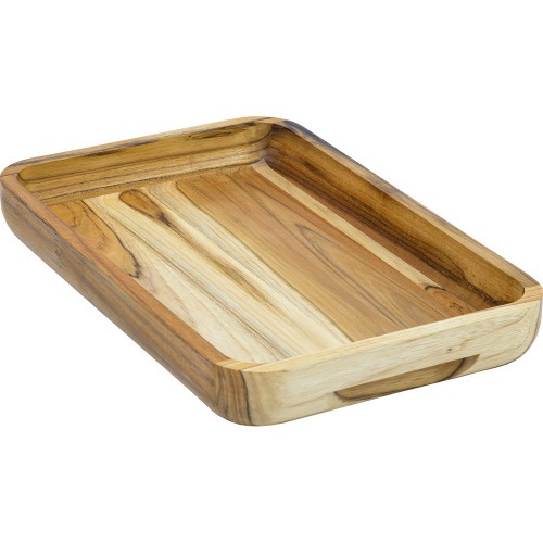 Gamela pequena madeira teca 39,5 x 26 cm Gamela pequena madeira teca 39,5 x 26 cm