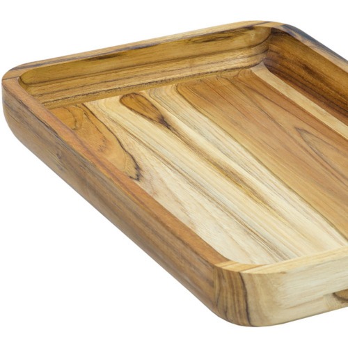 Gamela pequena madeira teca 39,5 x 26 cm Gamela pequena madeira teca 39,5 x 26 cm