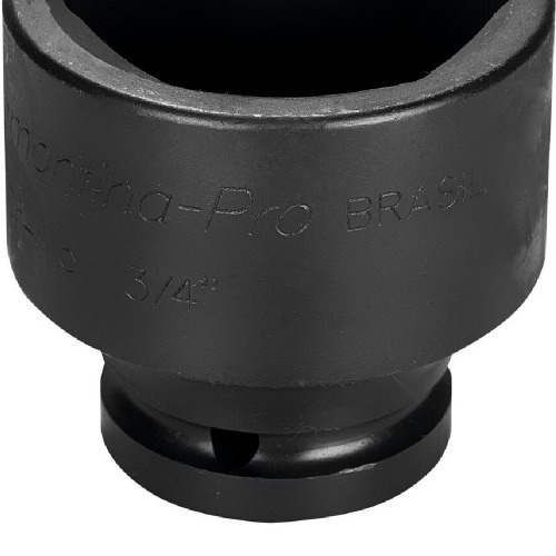 Soquete sextavado de impacto 32 mm encaixe 3/4