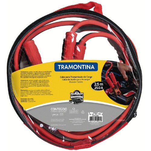 Cabo para transferncia de carga 2,5 metros 250 A